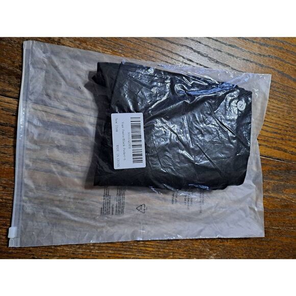 New Small Minpeop Black Yoga Athletic Workout Casual Loungewear Leggings Pockets - Picture 5 of 5